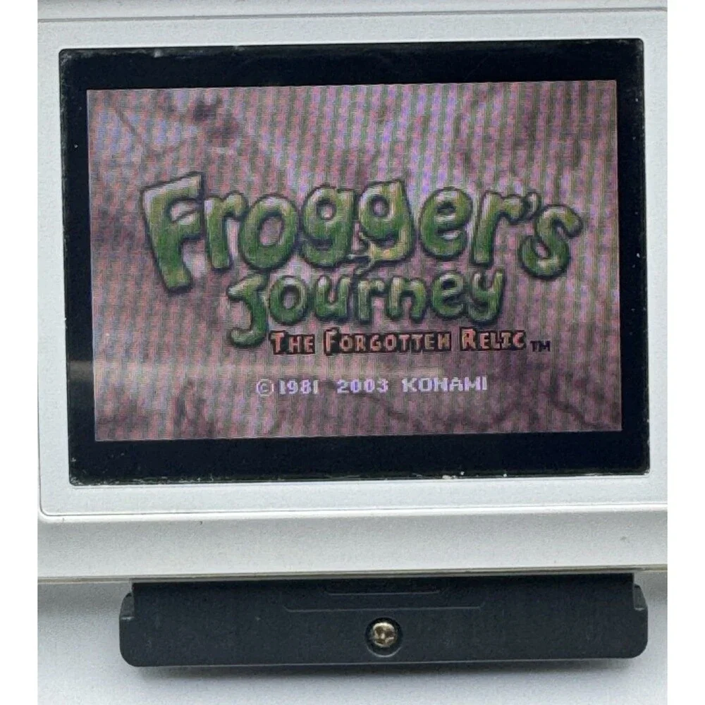 Frogger’s Journey: The Forgotten Relic (GBA) 2003 Cart Only Konami Tested Works